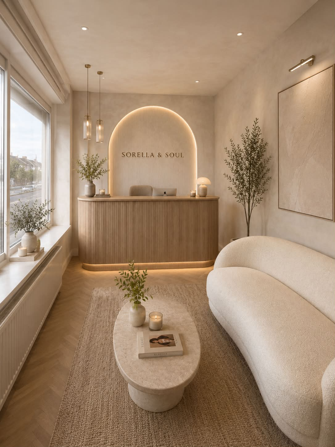 The Sorella & Soul reception lounge